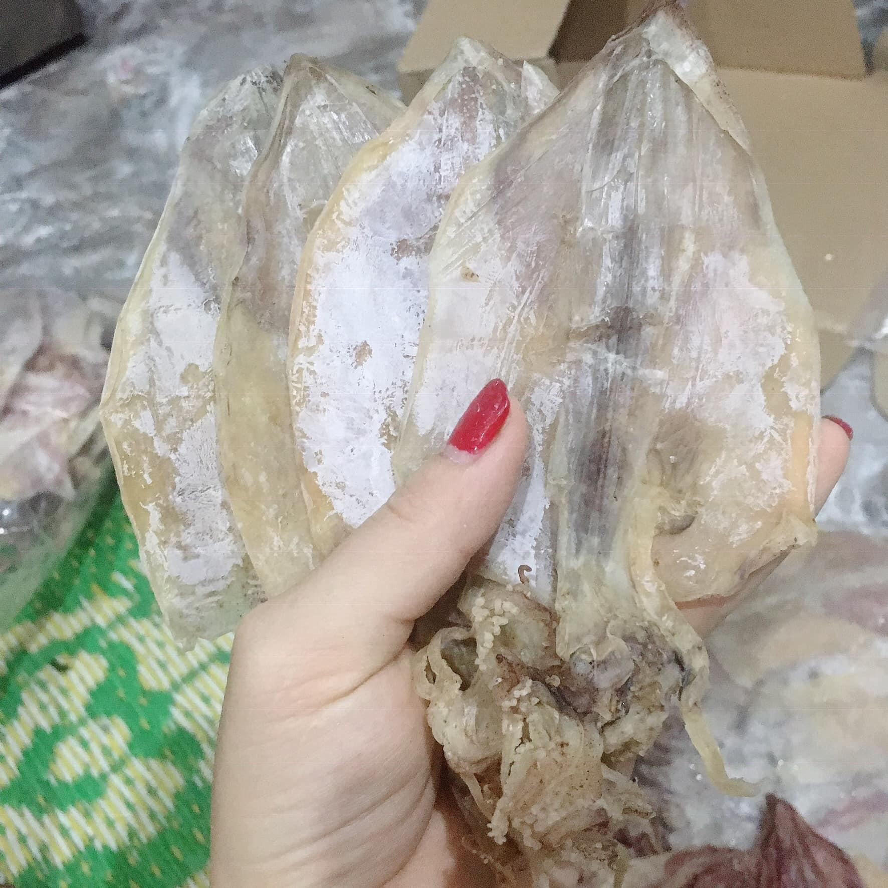 mực khô siêu ngon ngọt gói 10 con