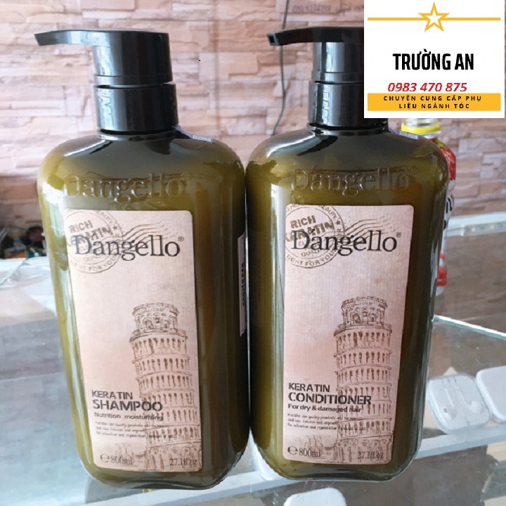 Cặp dầu Gội/Xả Dangello thương hiệu Ý  800mlX2