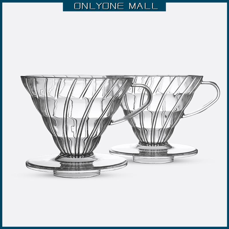 【Ready 】 V60 Coffee Dripper Filter Cup Filter Paper Holder Cone Drip For Pour-over Coffee Maker Cafe Coffee Machines