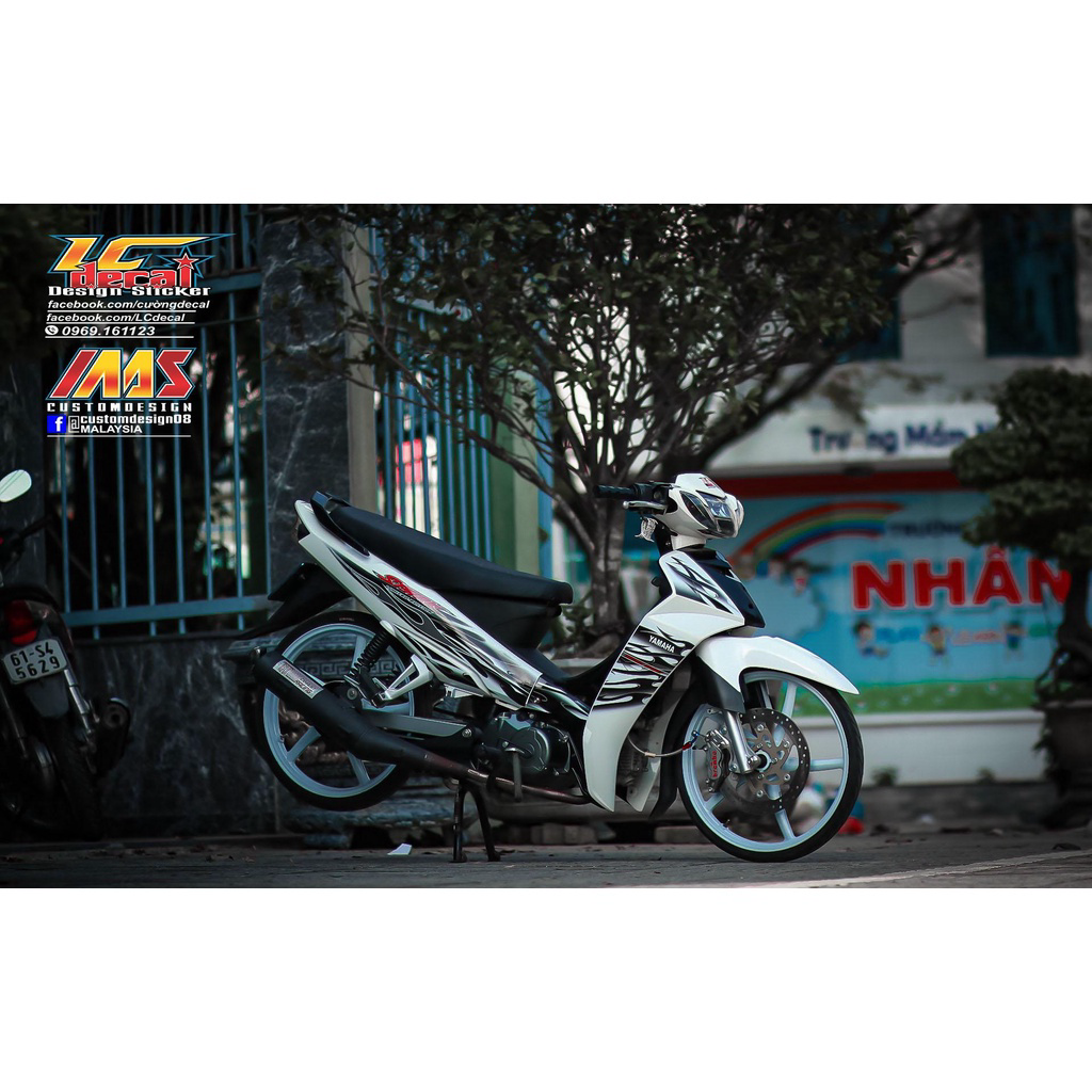 TEM RỜI mẫu lửa Spark cho Sirius xăng cơ
