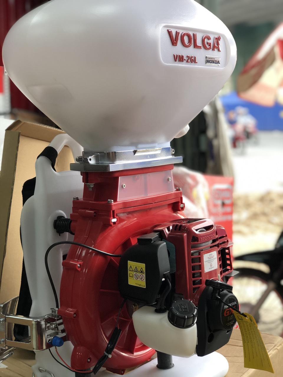 [Trả góp 0%] Máy xạ phân máy phun vôi bột VOLGA động cơ GX35 Thái Lan