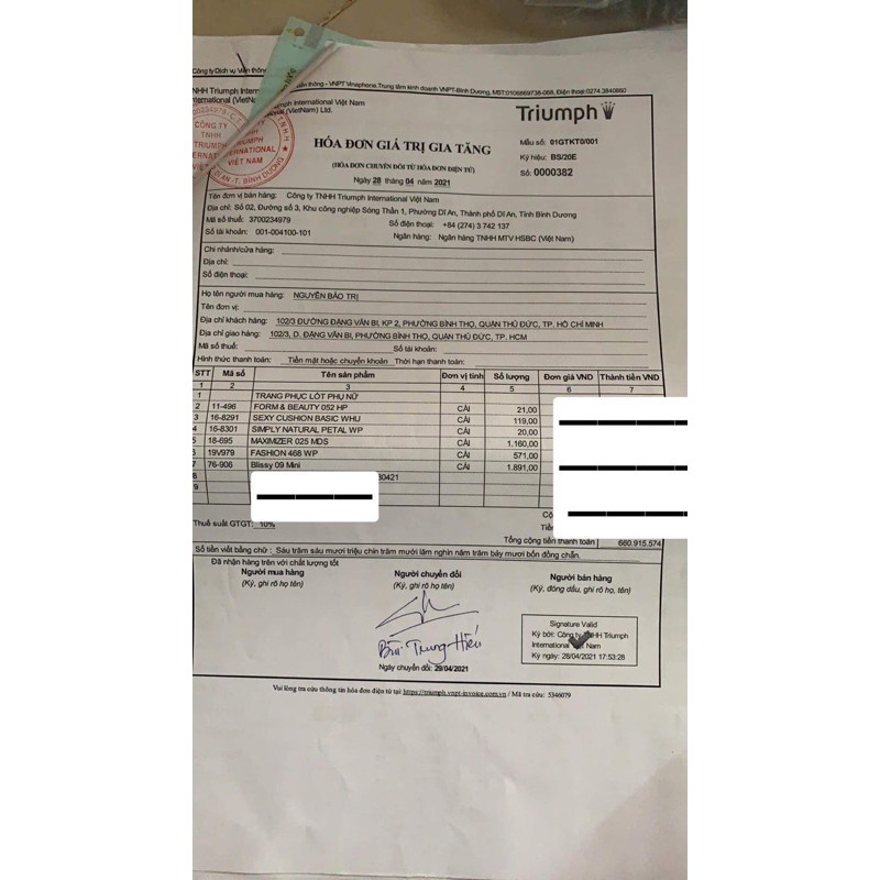 Áo ngực Triumph 025 MDS