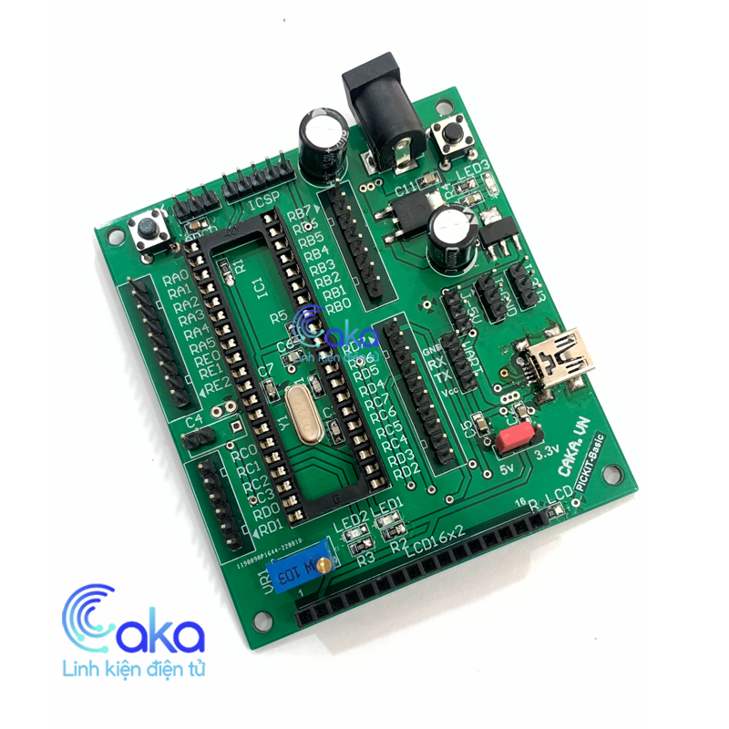 KIT PIC MINI, Kit ra chân PIC 16F877A/ 16F887/ 18F4550