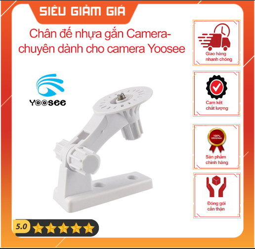 Chân đế nhựa gắn camera- chuyên dành cho camera yoosee, onvizcam, carecam, ebitcam, vitacam, v380...