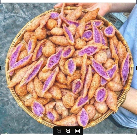 500g Bột khoai mỡ chưa chiên.