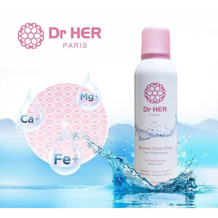[HCM]Xịt Khoáng Cấp Ẩm Dr Her Paris 150ml