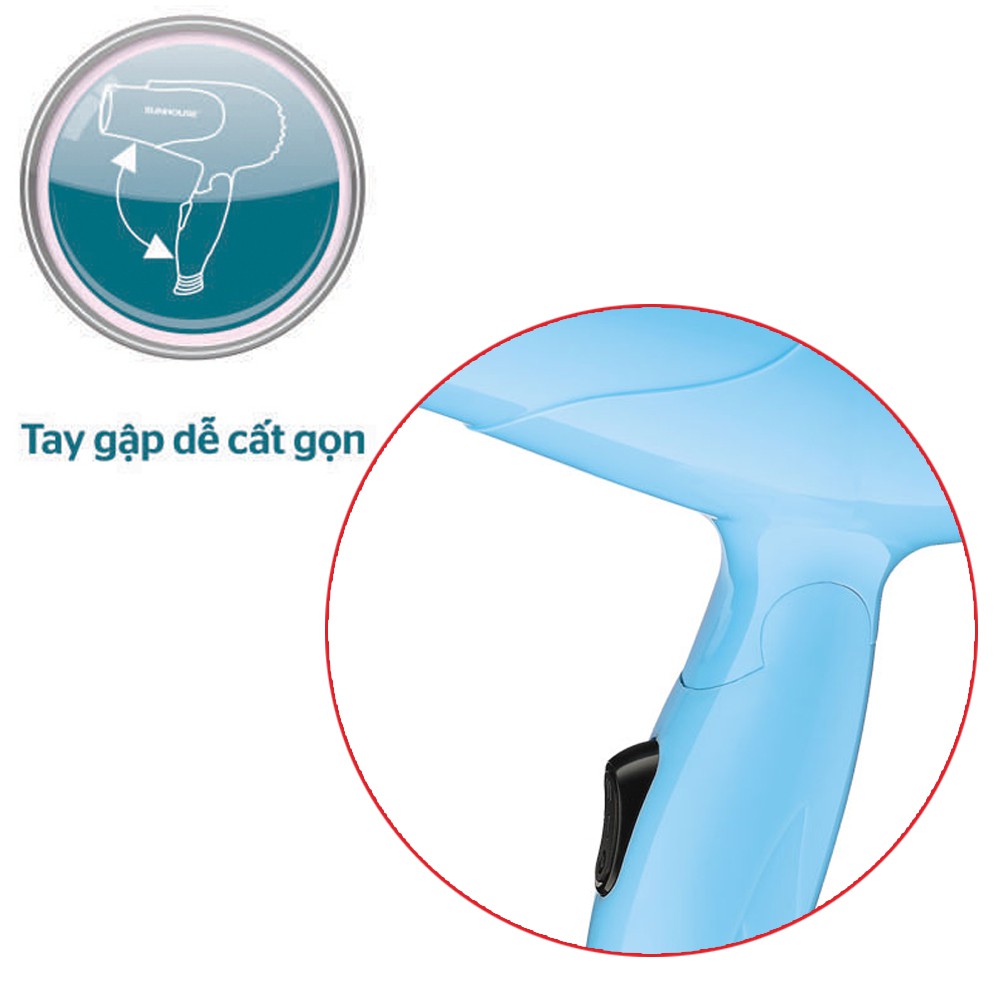 Máy SấY Tóc Sunhouse Shd2305 Xanh