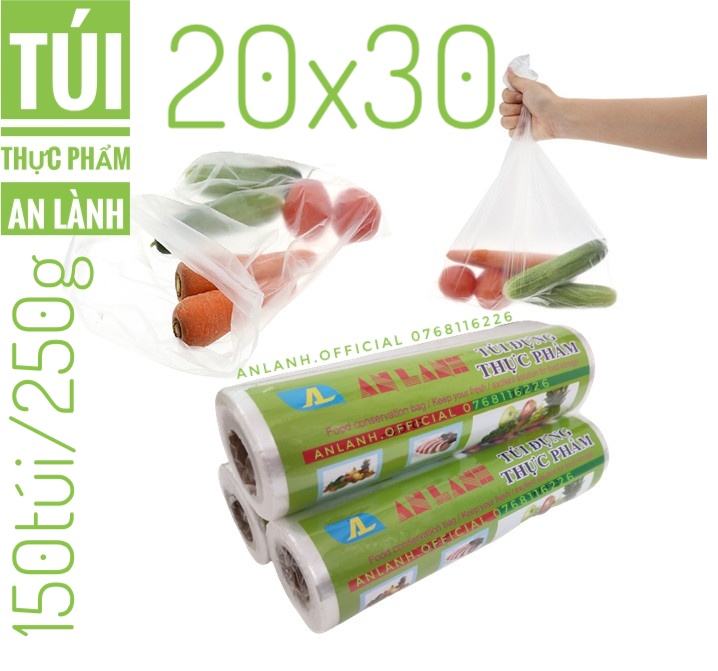 COMBO 3 CUỘN TÚI ĐỰNG THỰC PHẨM TỰ TIÊU AN LÀNH - MAMORU