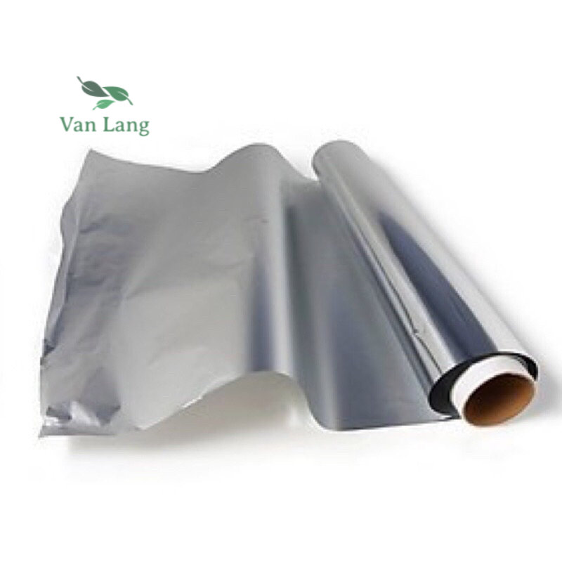 1 Mét giấy bạc nướng thực phẩm - giấy bạc bọc thức ăn giữ nhiệt
