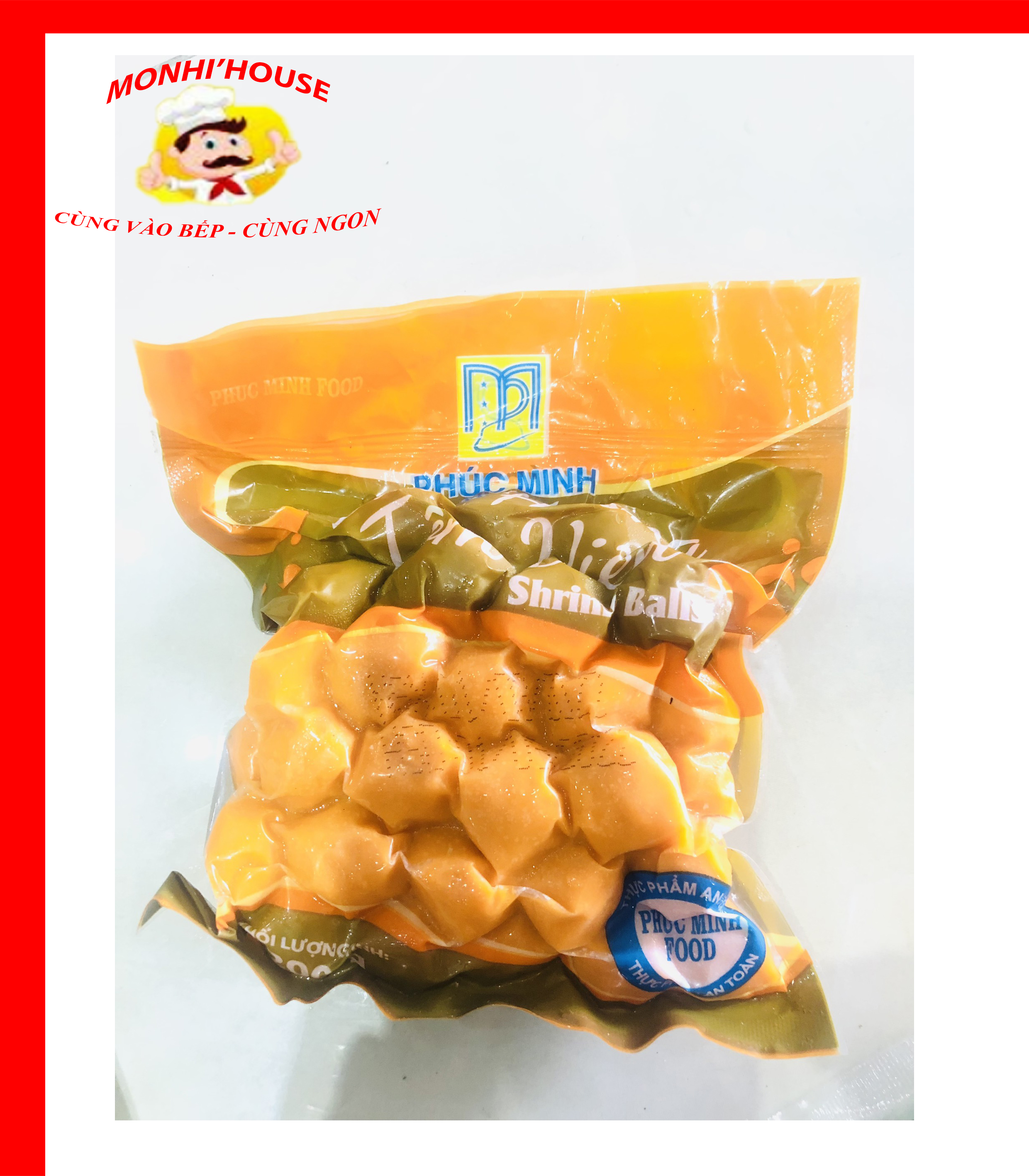 100g Tôm viên thơm ngon(chiết lẻ)