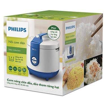 Nồi cơm điện Philips 1.8 lít HD3119 - Chính hãng