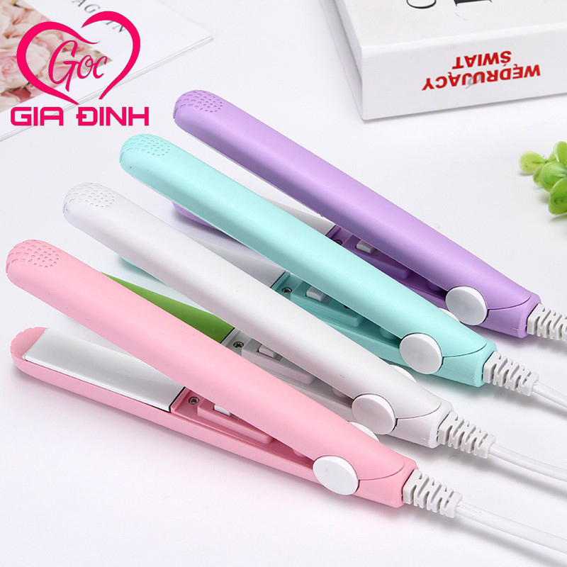 Combo Máy là tóc mini + Máy làm xoăn tóc mini