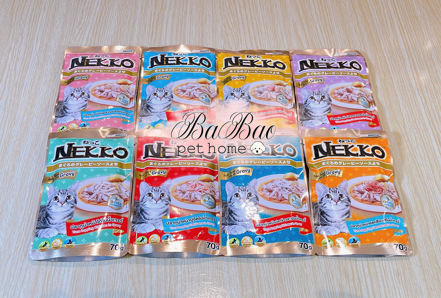 Combo 48 gói pate Nekko 70g dành cho mèo