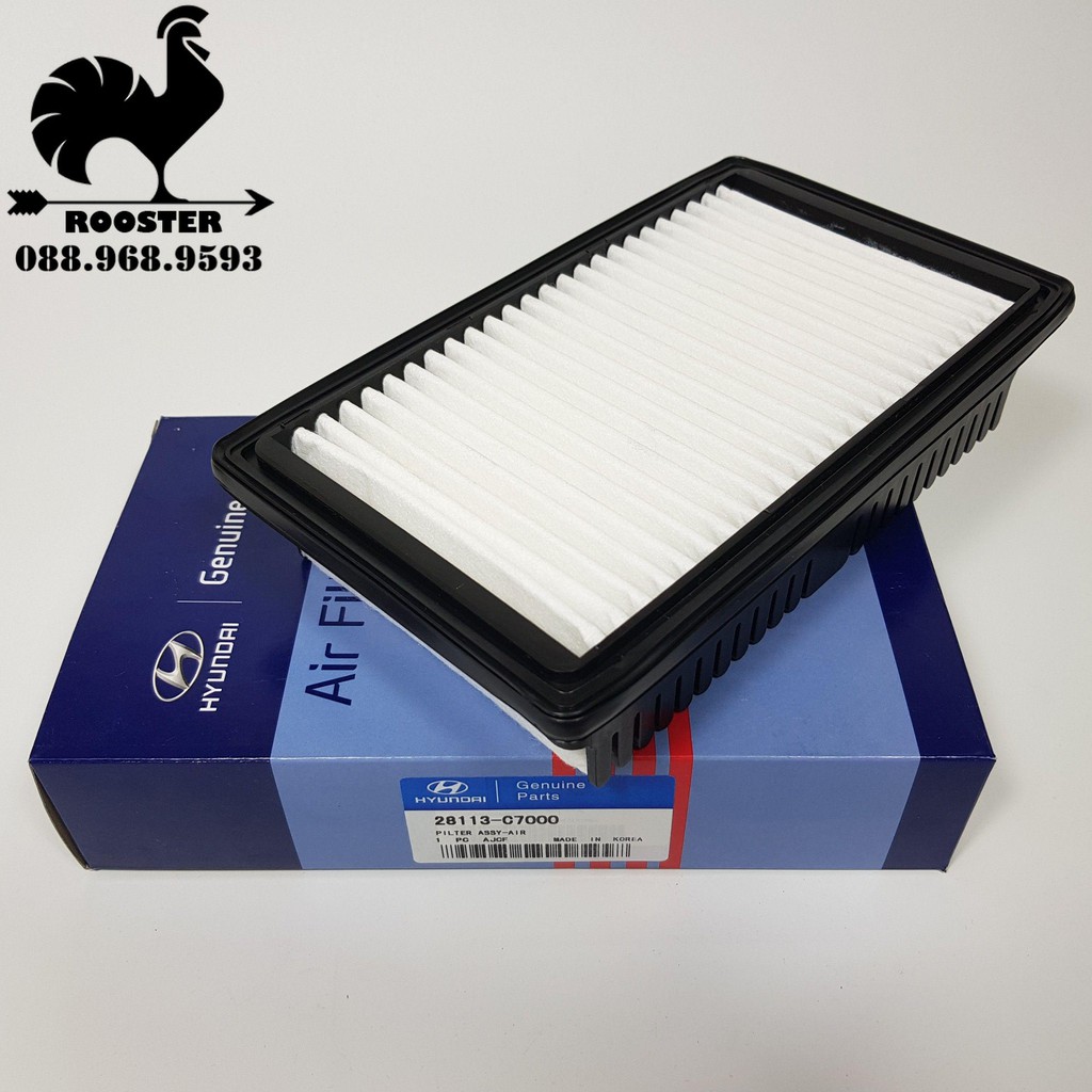 [Sỉ-Lẻ] Lọc gió động cơ xe Accent (2018-2020), I20 Active (Mã: 28113C7000, 28113C8000, 28113F9100)