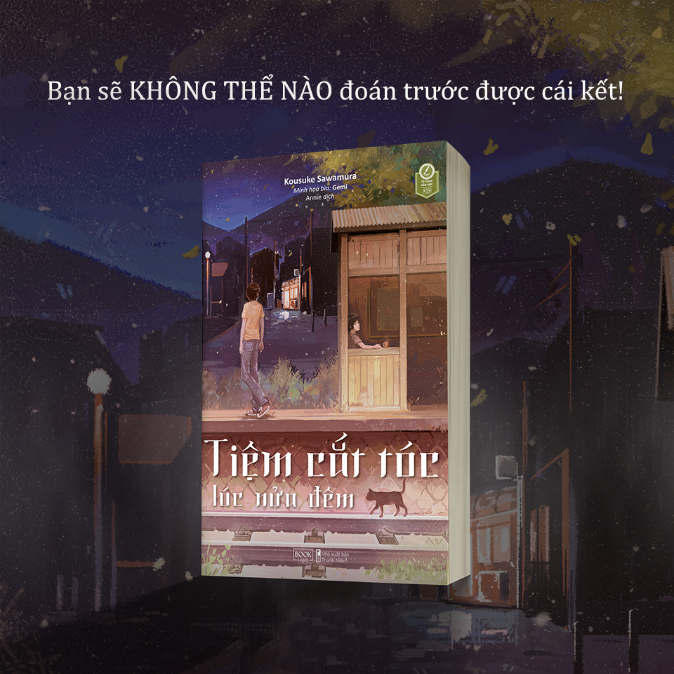 Sách Fahasa - Tiệm Cắt Tóc Lúc Nửa Đêm