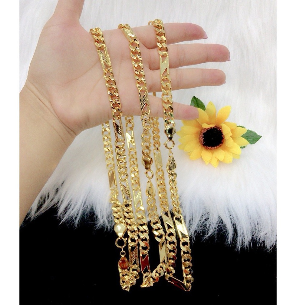 Dây Chuyền Nam Mạ Vàng 18K chữ N  - 0900608  -  Bao Bền Màu - Bao đổi trả trong vòng 07 ngày