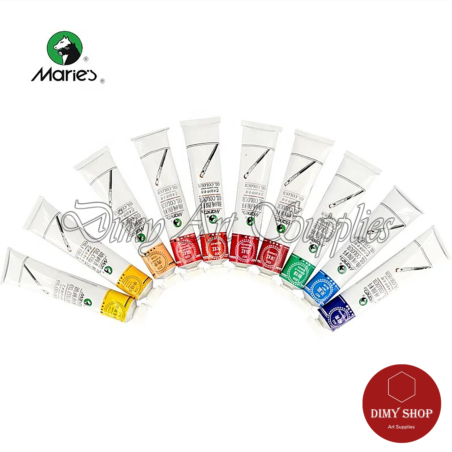 Màu vẽ sơn dầu MARIE's 50ml/tuýp