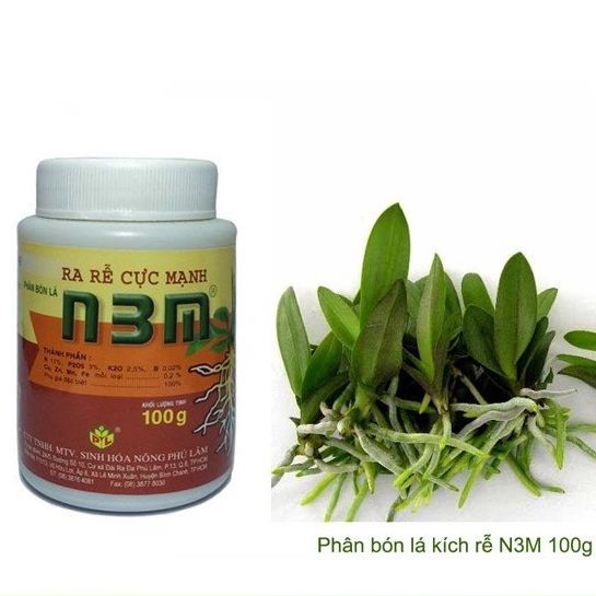 Phân bón lá kích thích ra rễ n3m - loại 100g/hủ