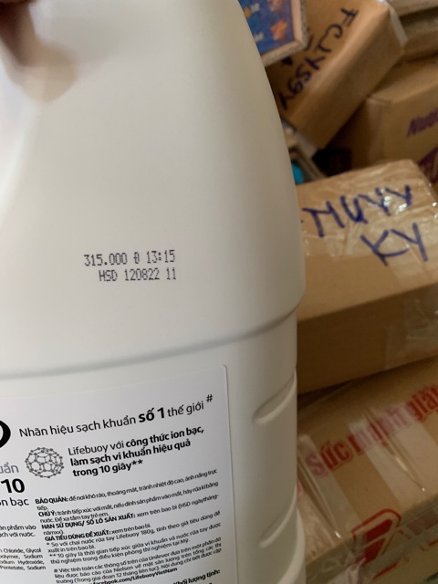 Nước Rửa Tay Lifebouy 4KG