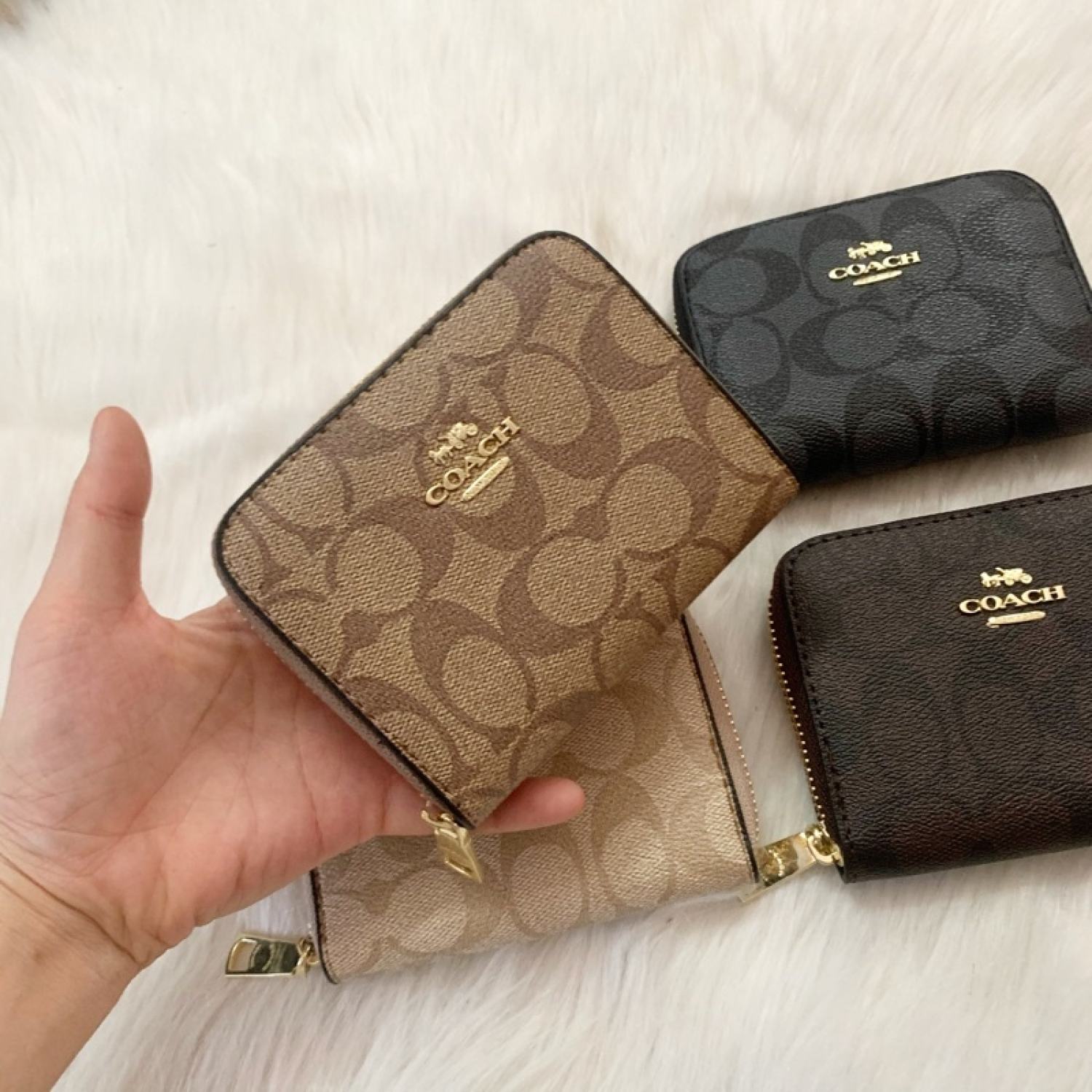 Ví mini nhỏ gọn coach[hàng đẹp]