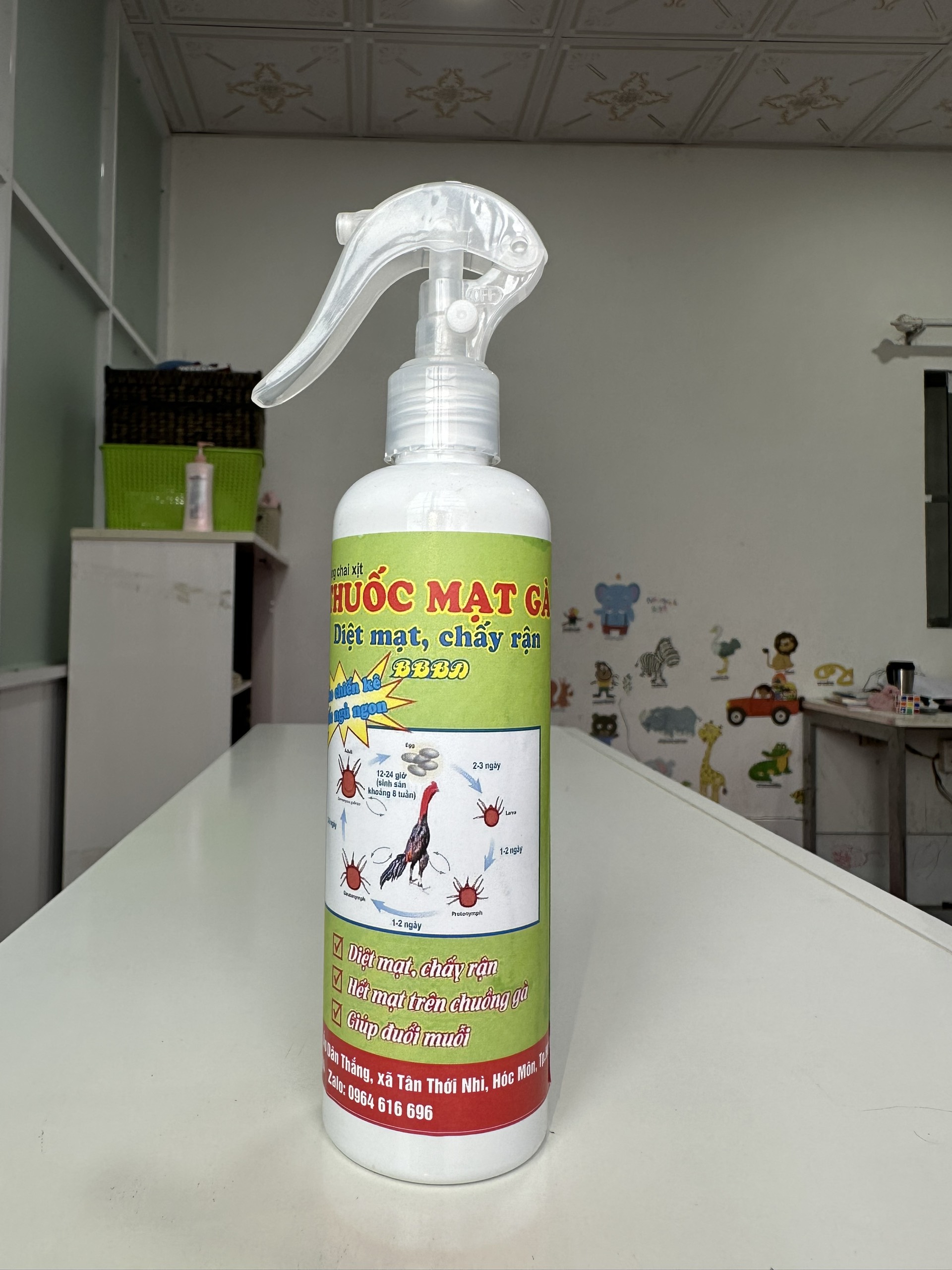 BA BẢO - THUỐC MẠT GÀ CHỌI, GÀ ĐÁ DIỆT MẠT, CHẤY RẬN