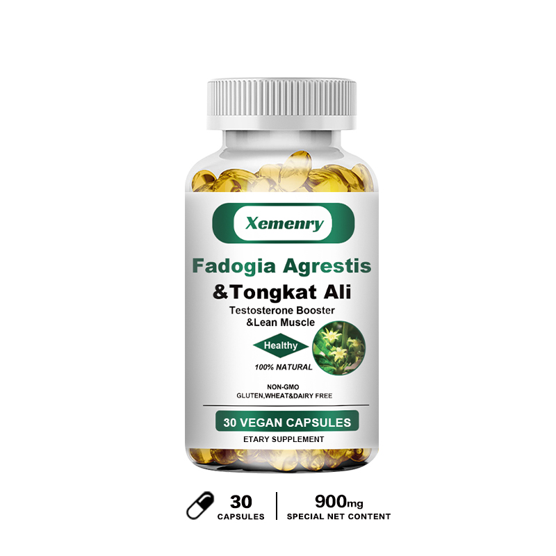 Fadogia Agrestis & Tongkat Ali Capsules | With Tongkat Ali Root | Increase Stamina, Boost Energy & Feel