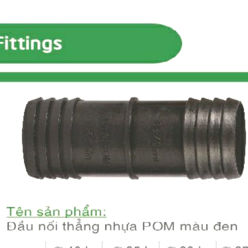 Bịch 100 nối thẳng 2 đầu 10 li