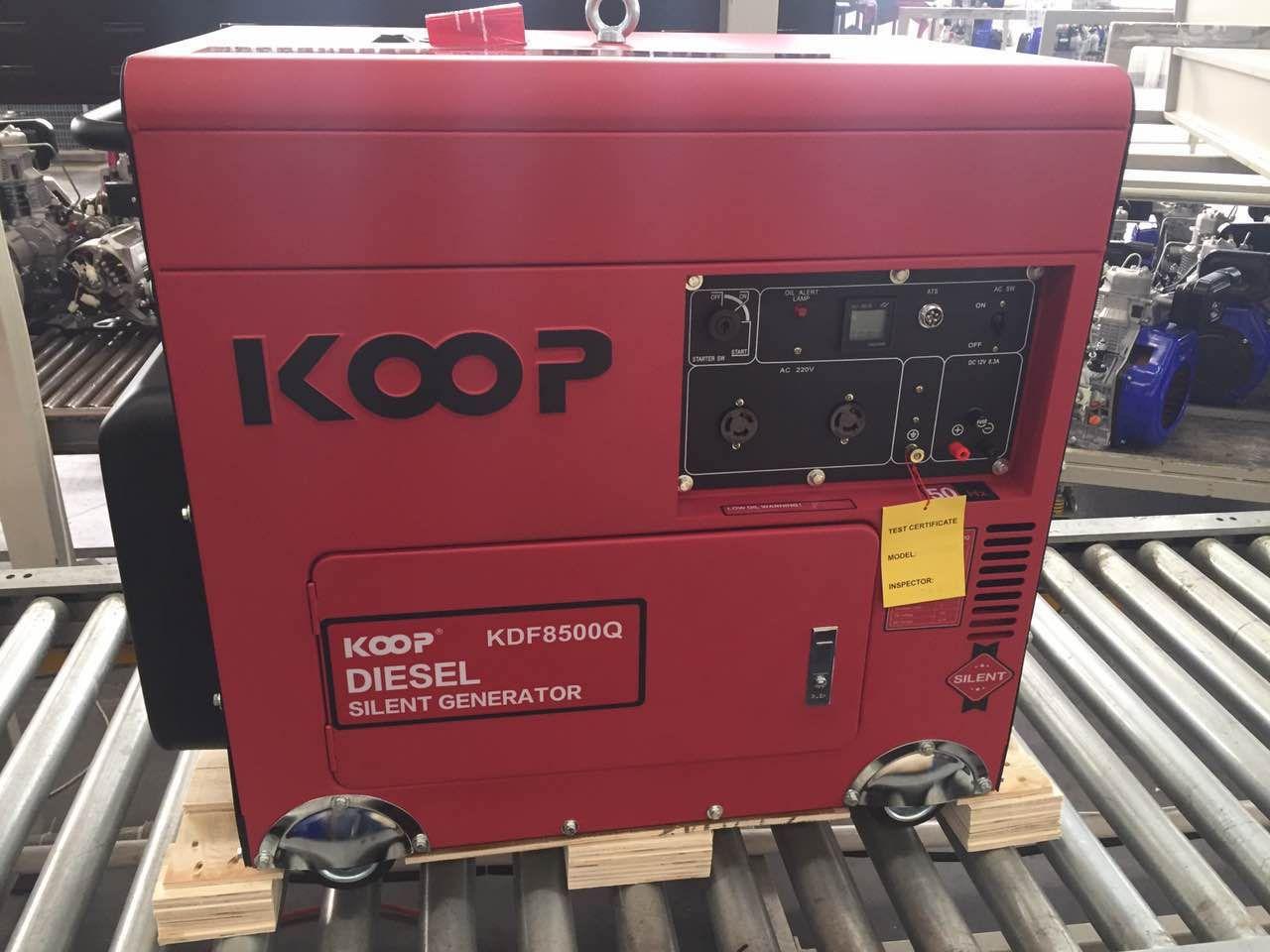 Máy Phát Điện Chạy Dầu 6Kw Koop KDF8500Q