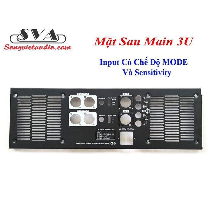 Main Ca Back Panel (2 Channels)
