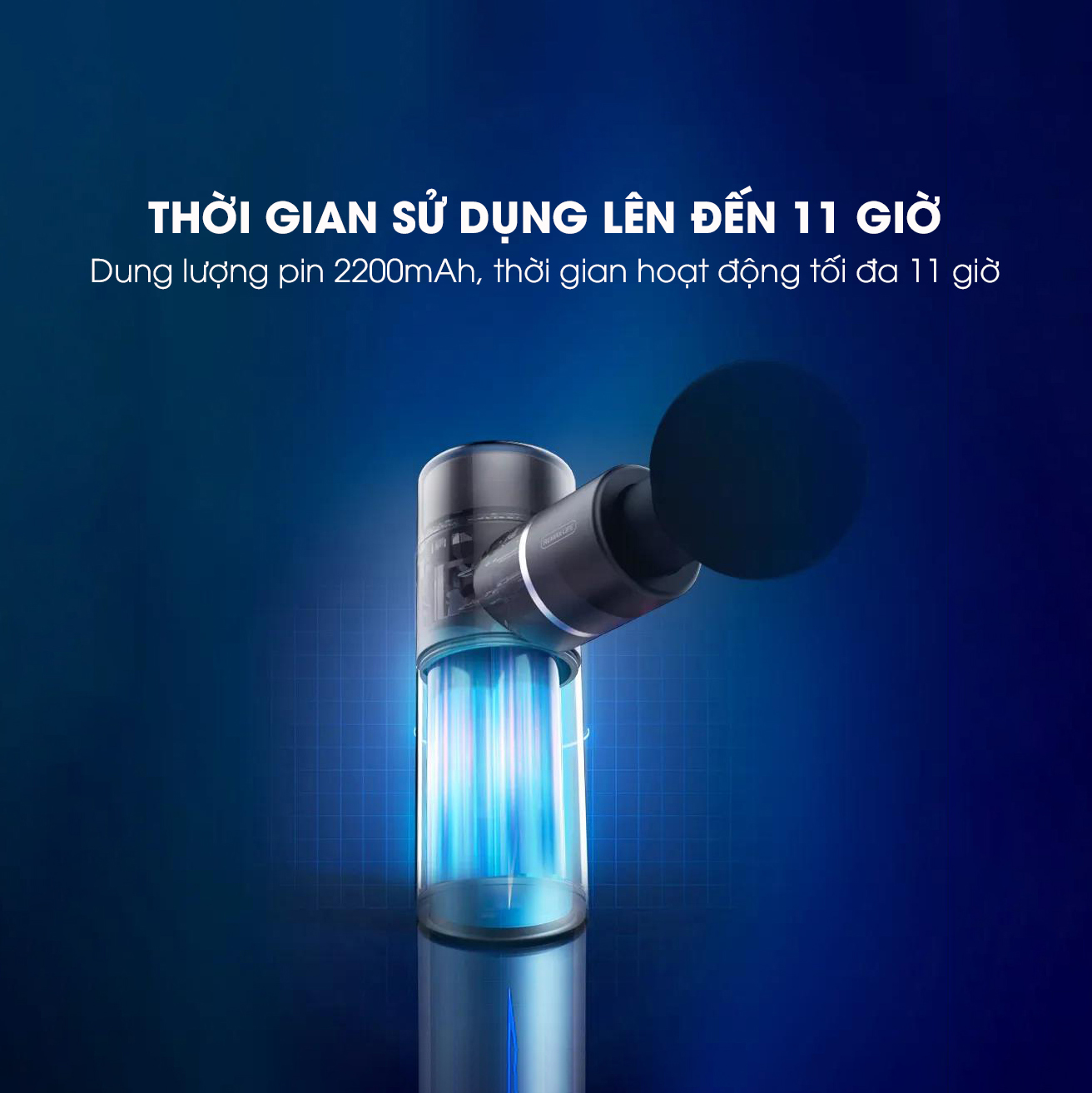 Máy Massage Cầm Tay Thông Minh Remax RL-PC09