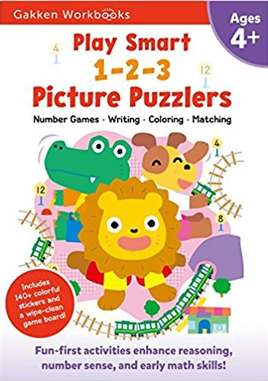 Sách - dtpbooks - play smart 1-2-3 picture puzzlers 4+