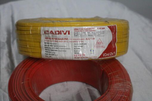Dây điện đôi Cadivi 2 x 32 ( 2x1.0) - cuộn 100m