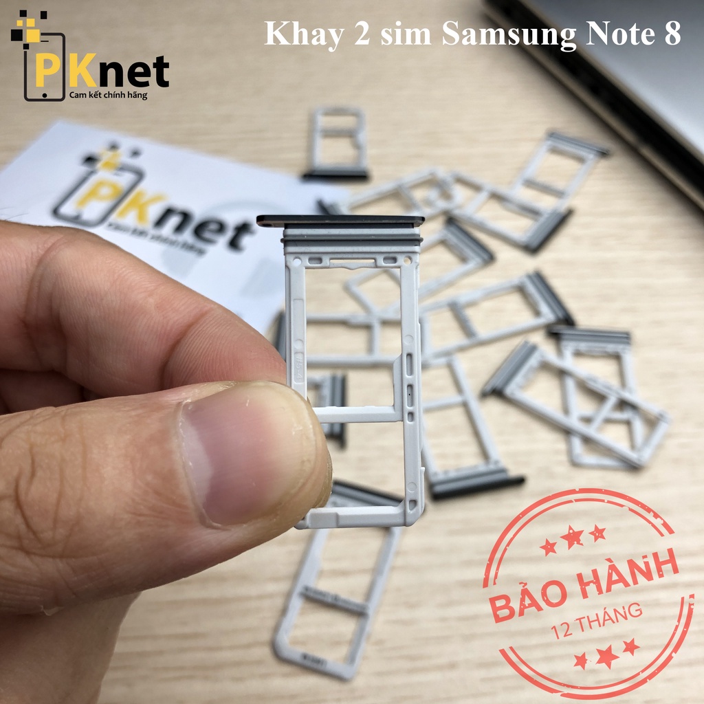Khay sim Samsung Note 8 chính hãng, 2 sim