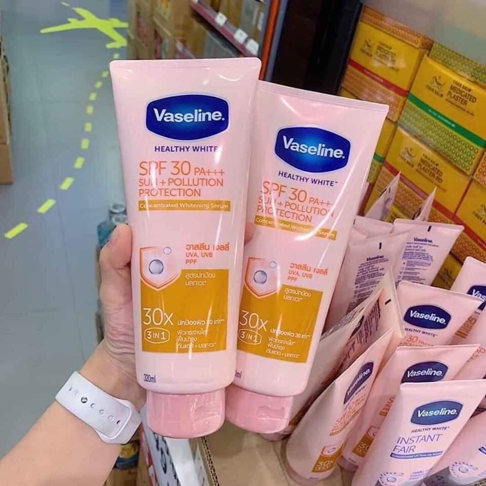 Dưỡng thể Vaseline 50x Thái Lan new 320 ml