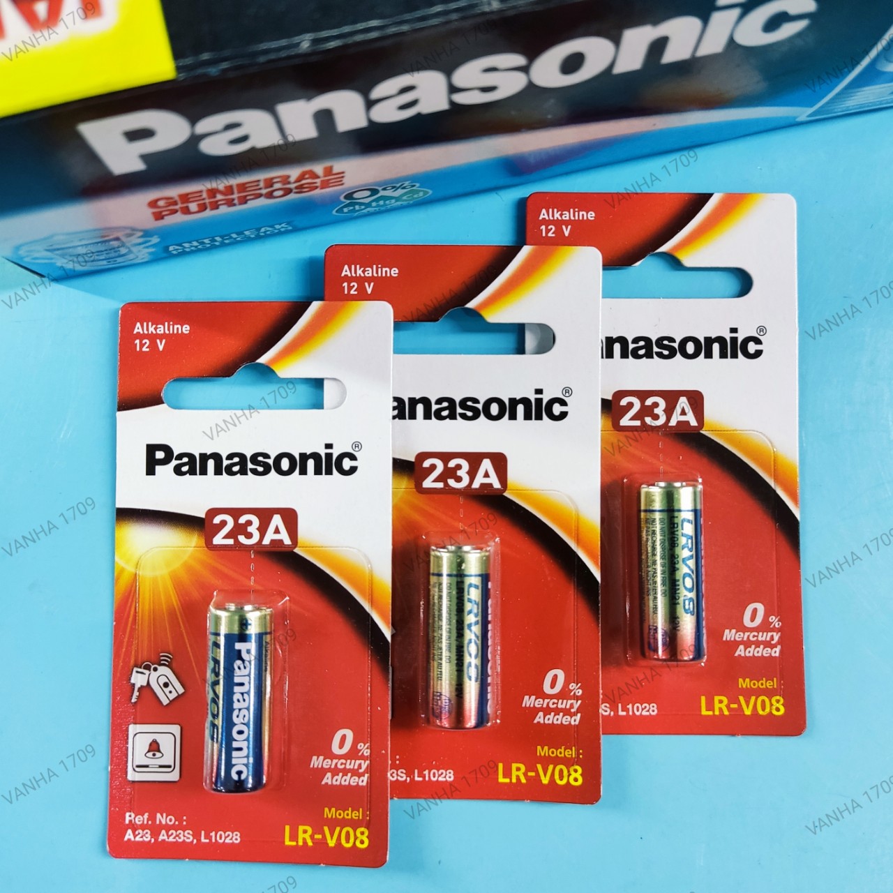 PANASONIC 23A/27A Pin Alkaline 12V.