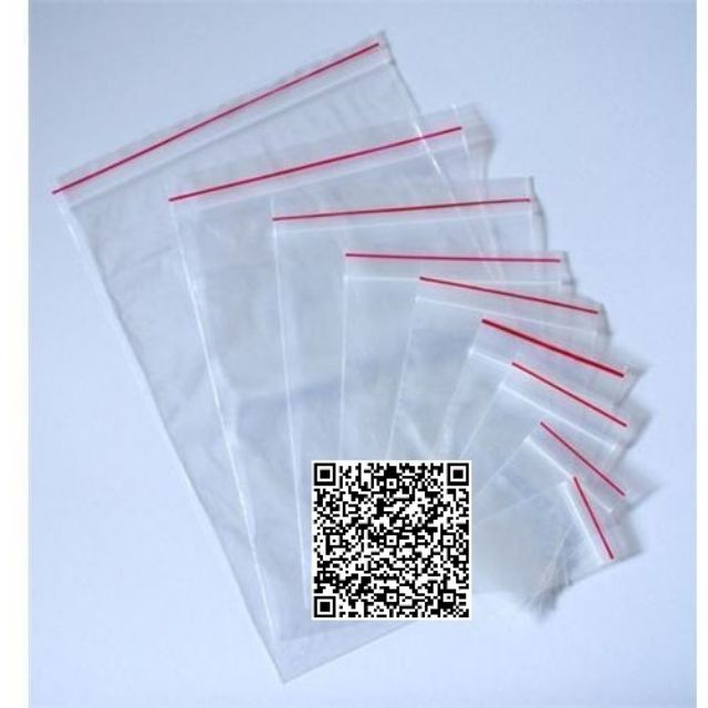 500G Túi Zip, Túi Zipper Chỉ Đỏ Đủ Kích Cỡ