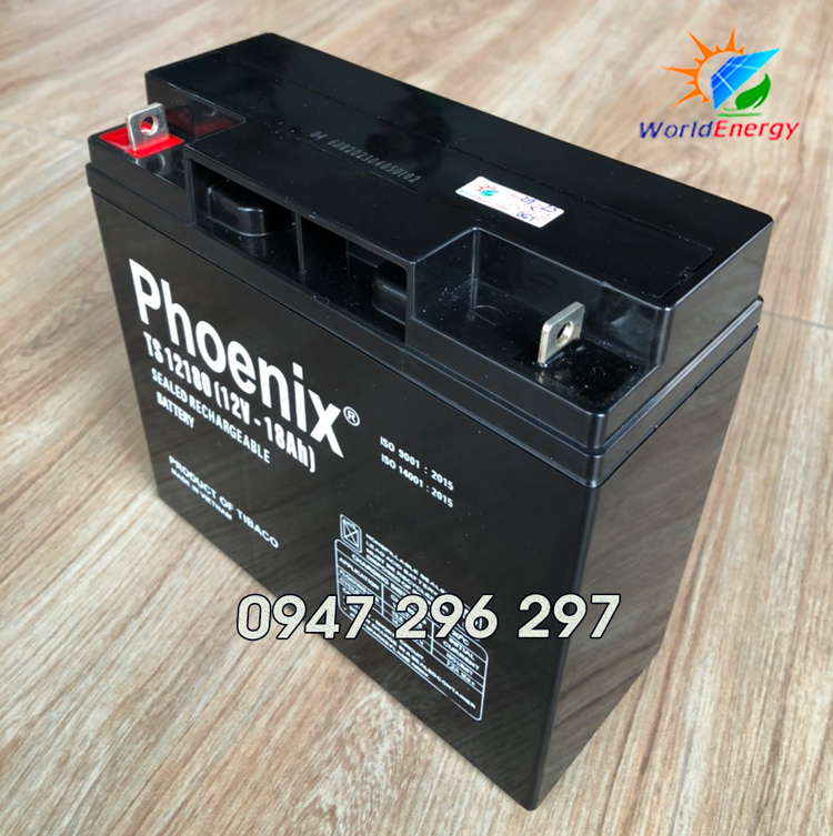 Ắc quy Phoenix 12V-18A (TS12180)