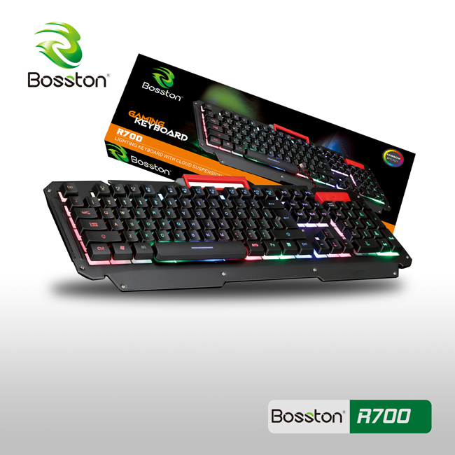 [HCM]Bàn phím giả cơ Bosston R700 LED Gaming