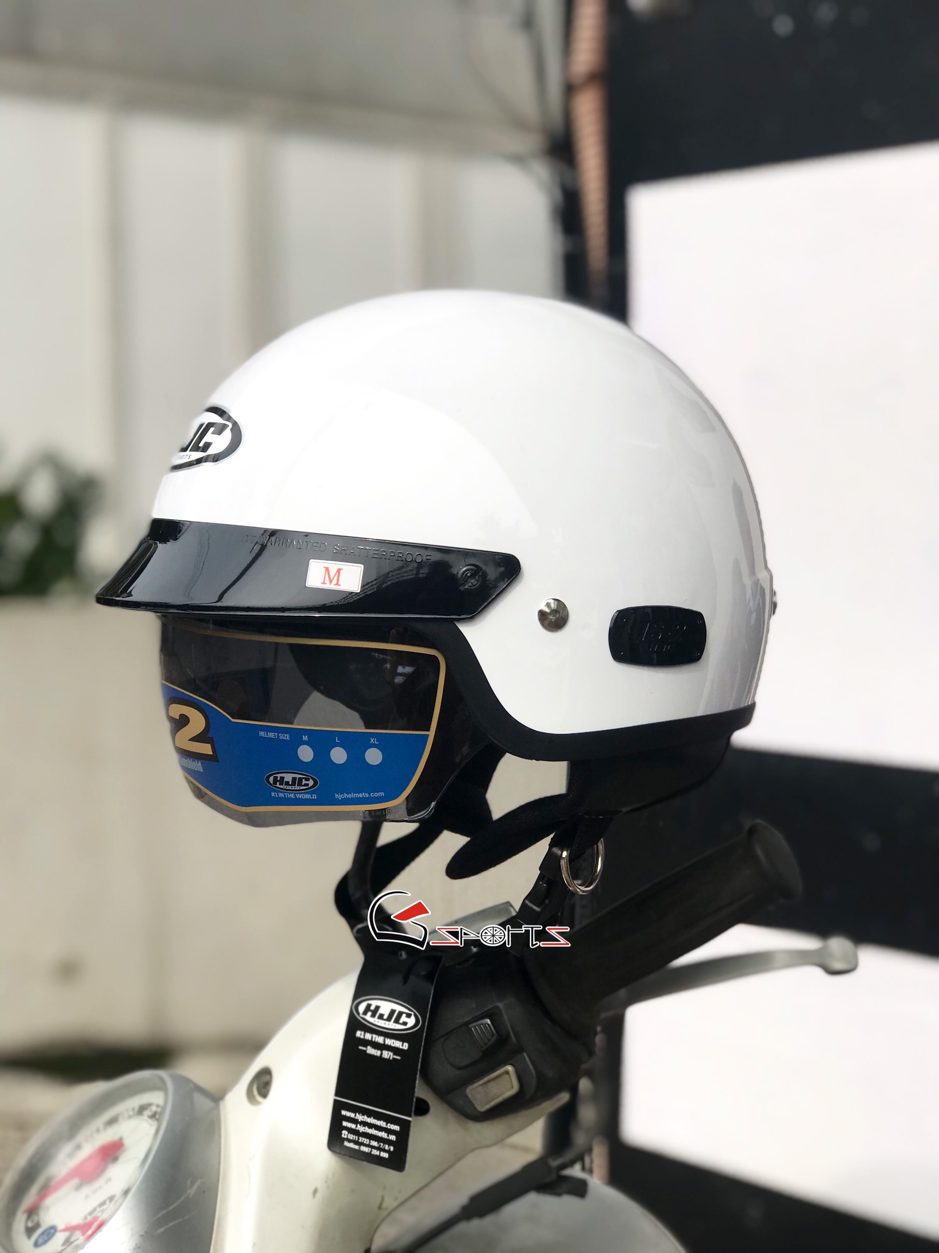 Mũ bảo hiểm kính âm HJC IS 2V
