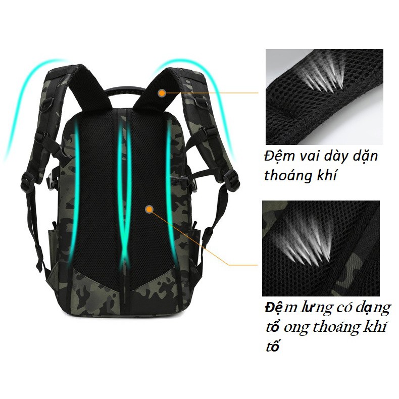 [HCM]Balo đựng laptop chiến thuật .