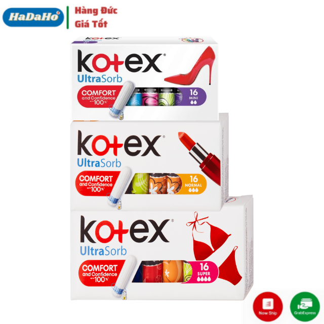 Tampon Kotex Nhập Khẩu Châu Âu