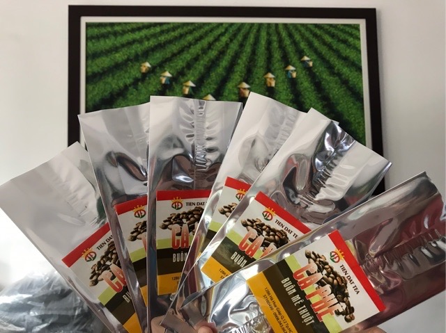 Cà phê Moka Robusta Tiến Đạt 250gr