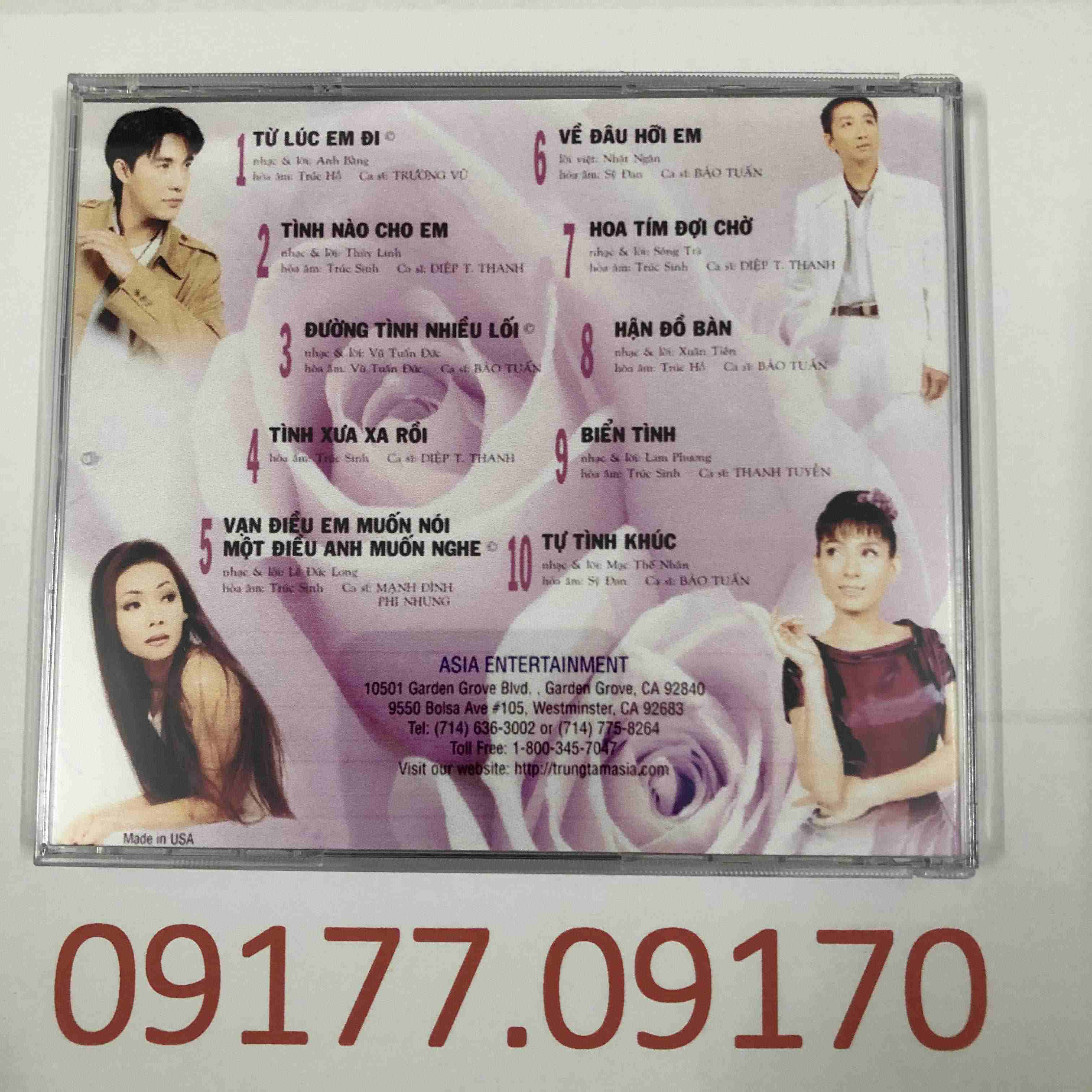 [HCM]CD Từ Lúc Em Đi - ASIACD