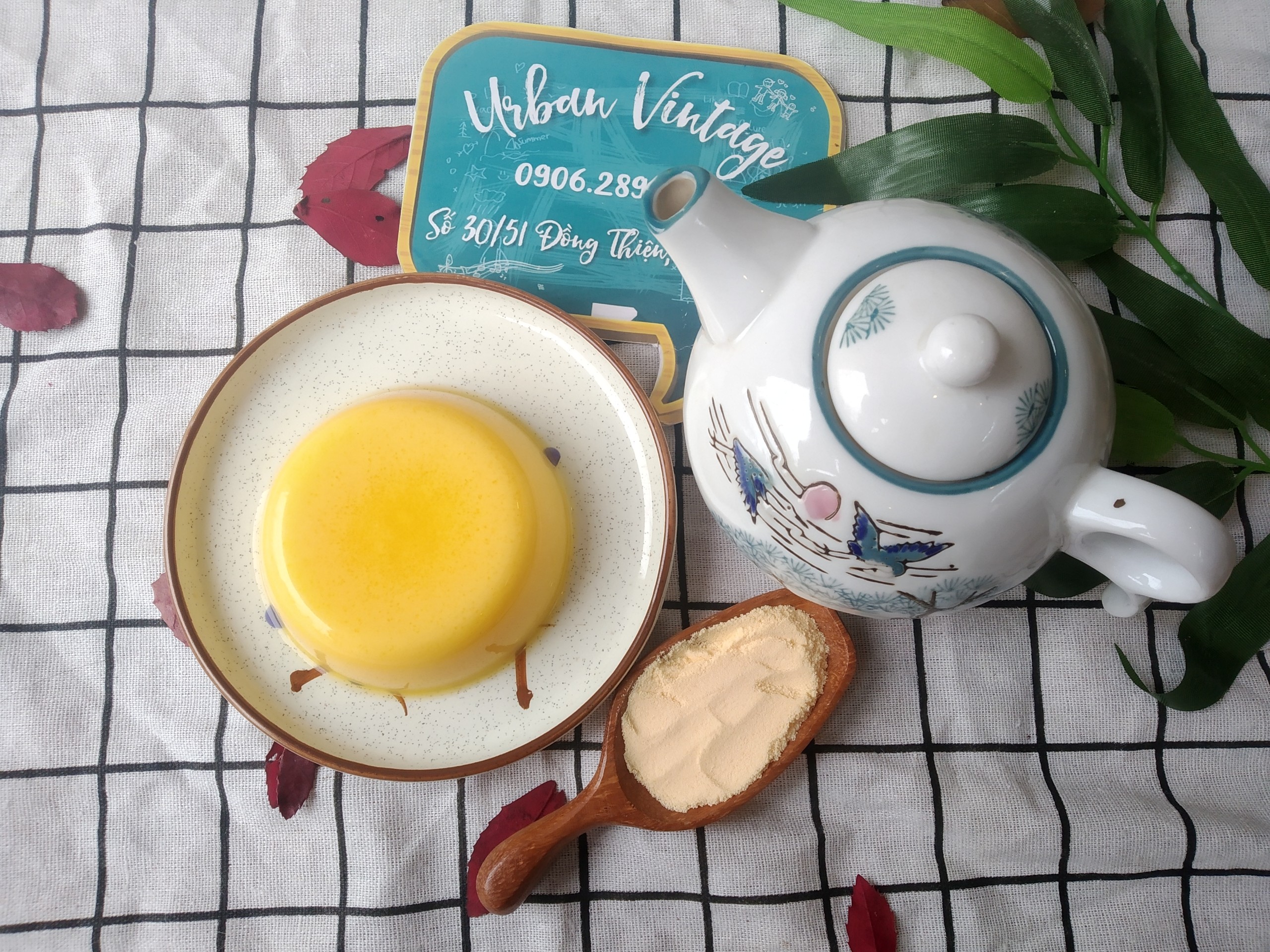 Bột Pudding Trứng WONDERFUL 100g (nguyên liệu pha trà sữa)