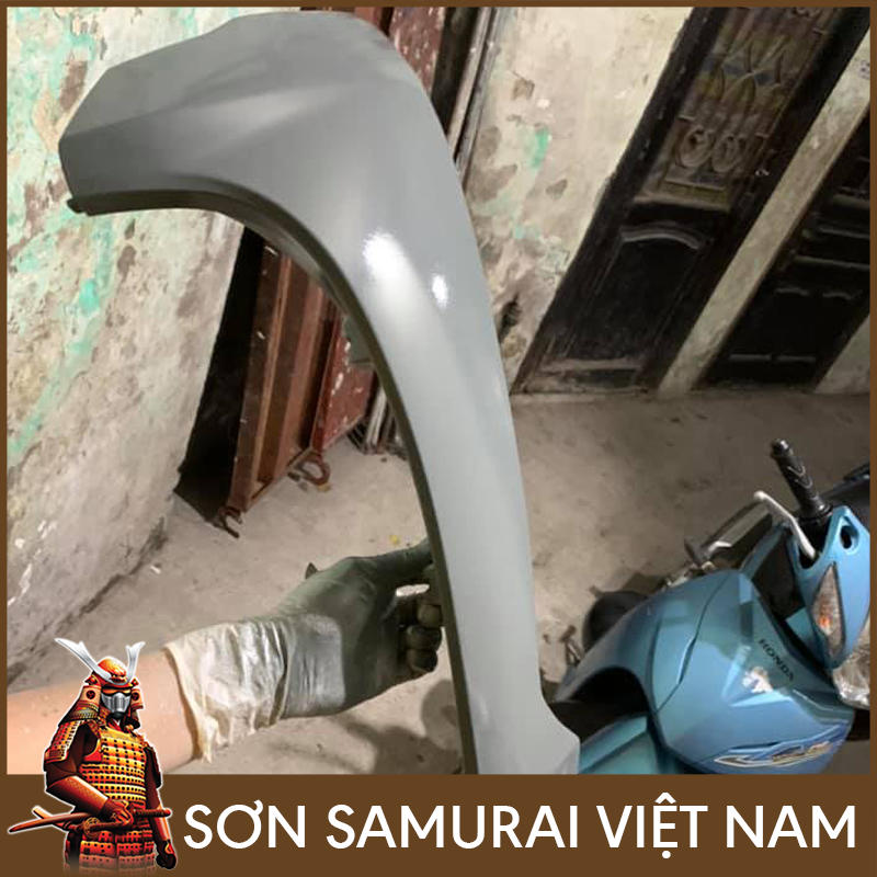 Sơn samurai xám xi măng  - Chai sơn màu xám 104 sơn xịt samurai
