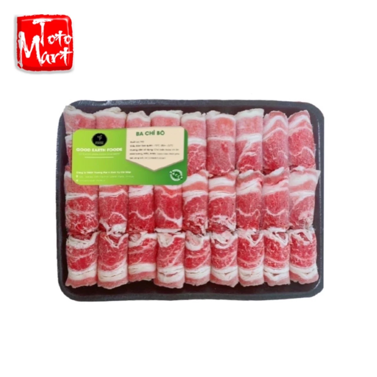 Ba chỉ bò nhập khẩu (500g)