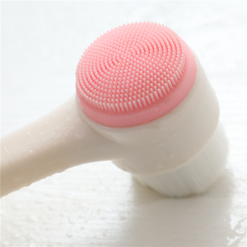 Cọ Rửa Mặt 2 Đầu Massage Mềm Mại