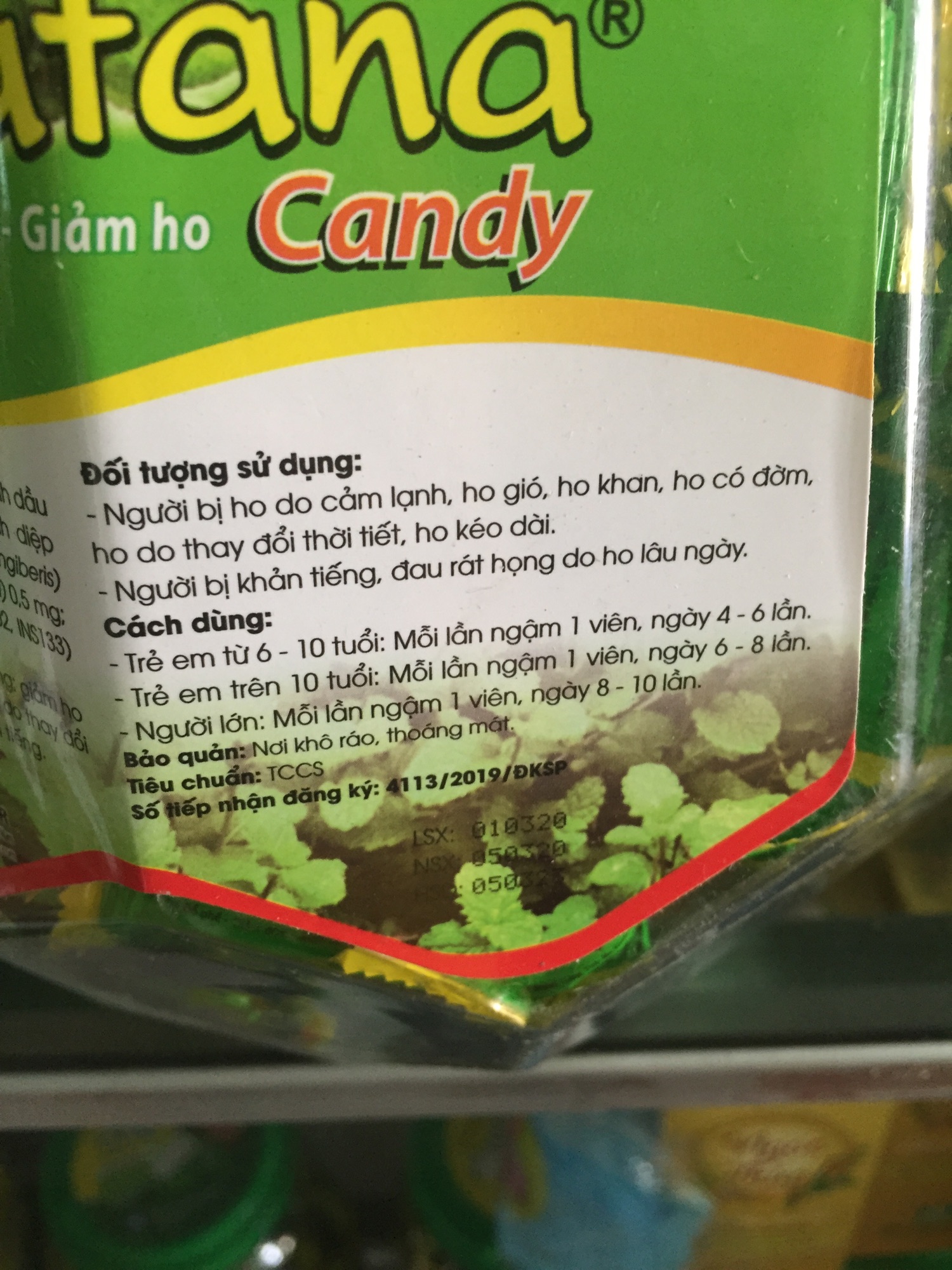 Kẹo ngậm ho Eucatana lọ 300 viên