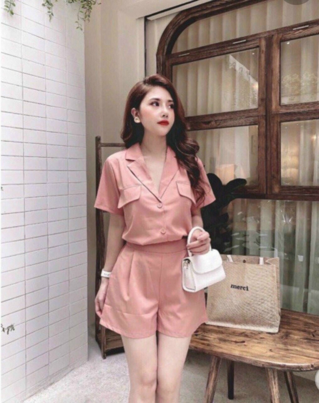 Set bộ vets đùi for mềm siêu đẹp, form dáng trẻ trung năng động- lc