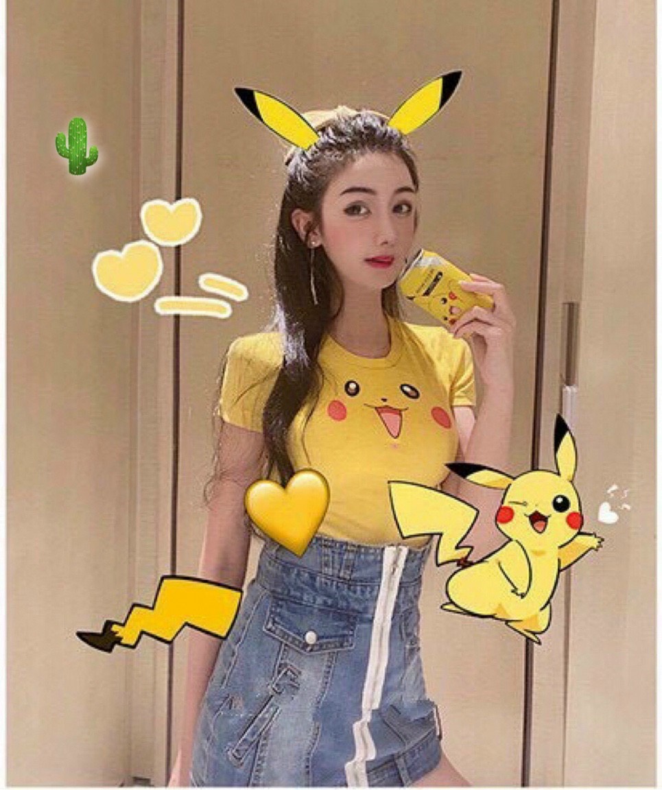 Áo borip  in hình pikachu đáng yêu TTPK0001